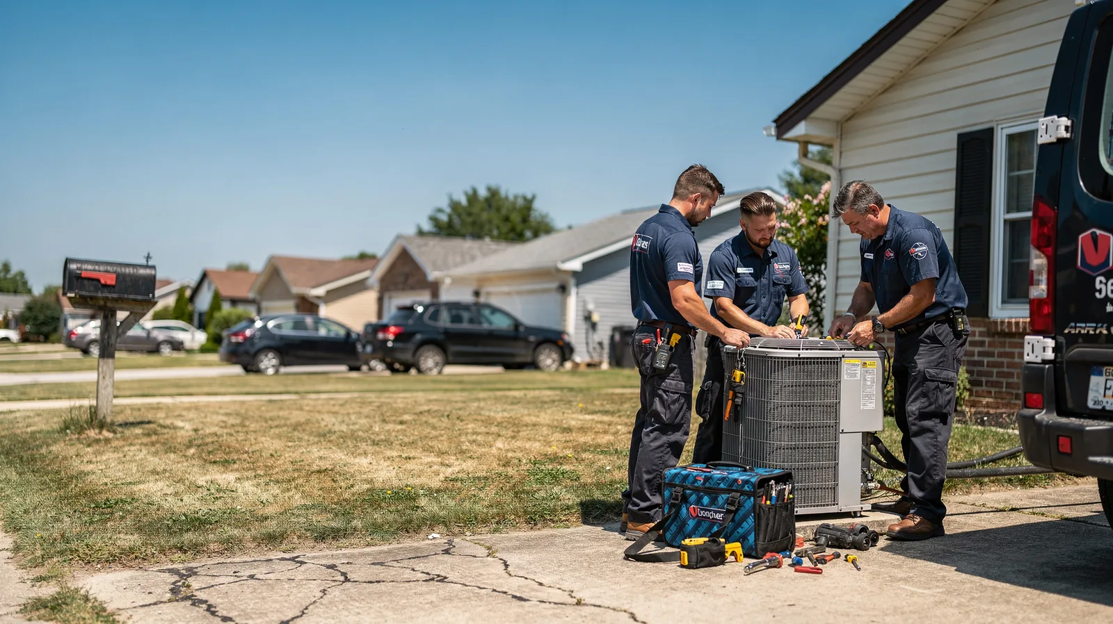 Hvac Repair in Larwill, IN near me
